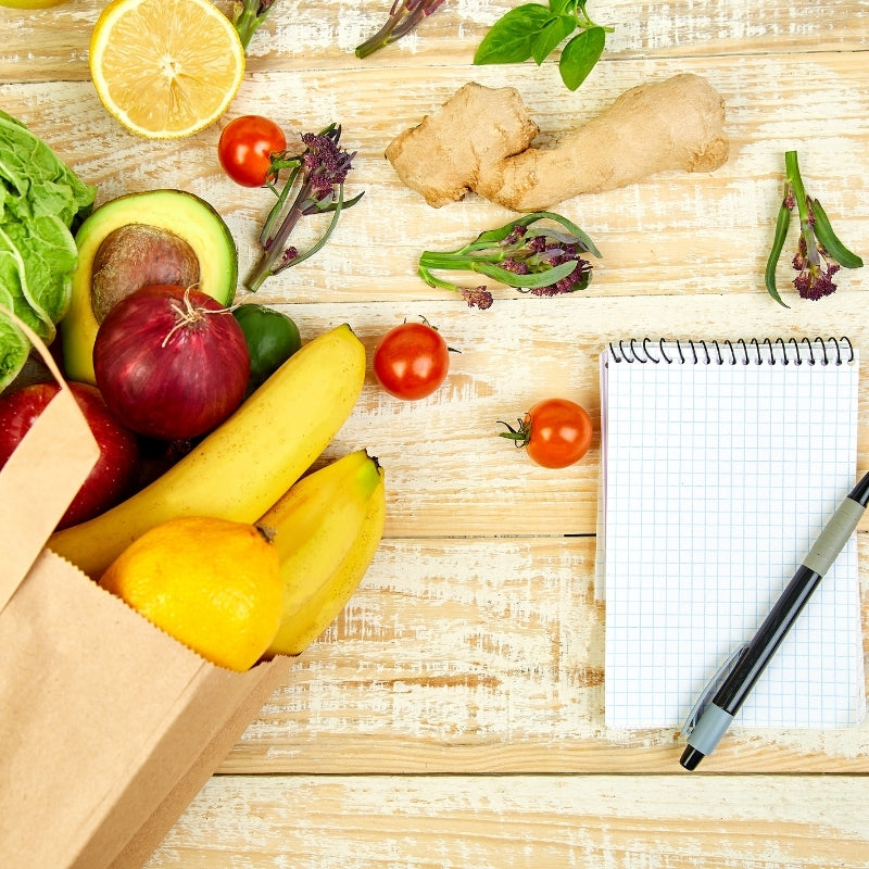 LISTES DE COURSES HEBDOMADAIRES (Valeur : 27€)