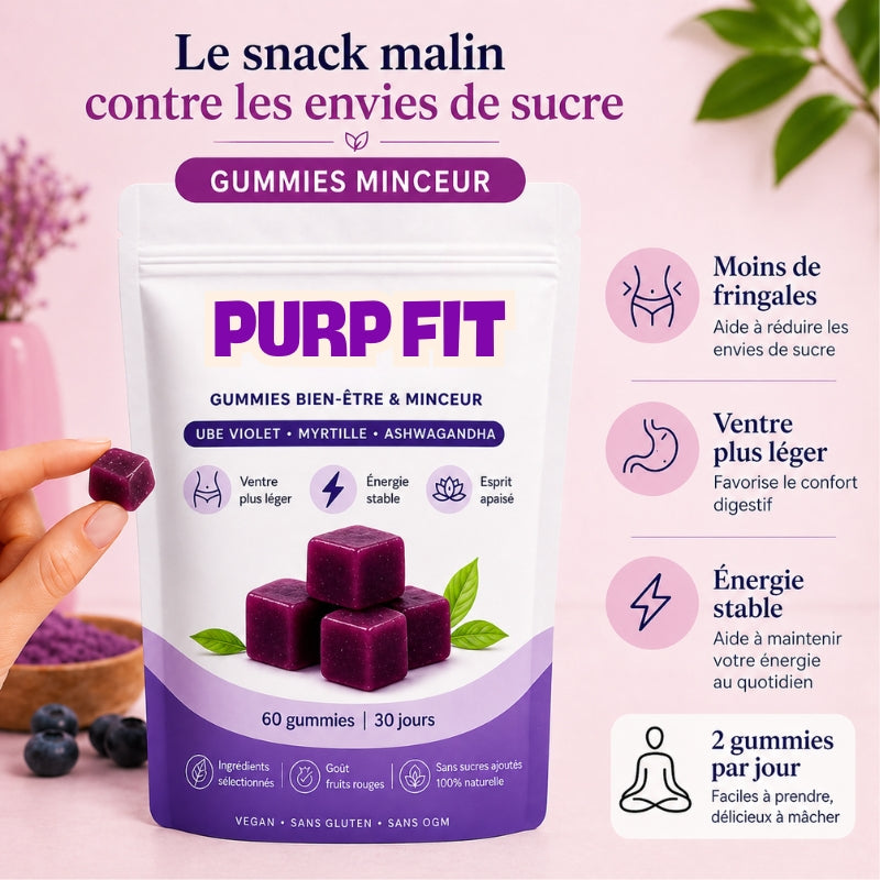 PURPFIT® - Gummies • Bien-être & Minceur