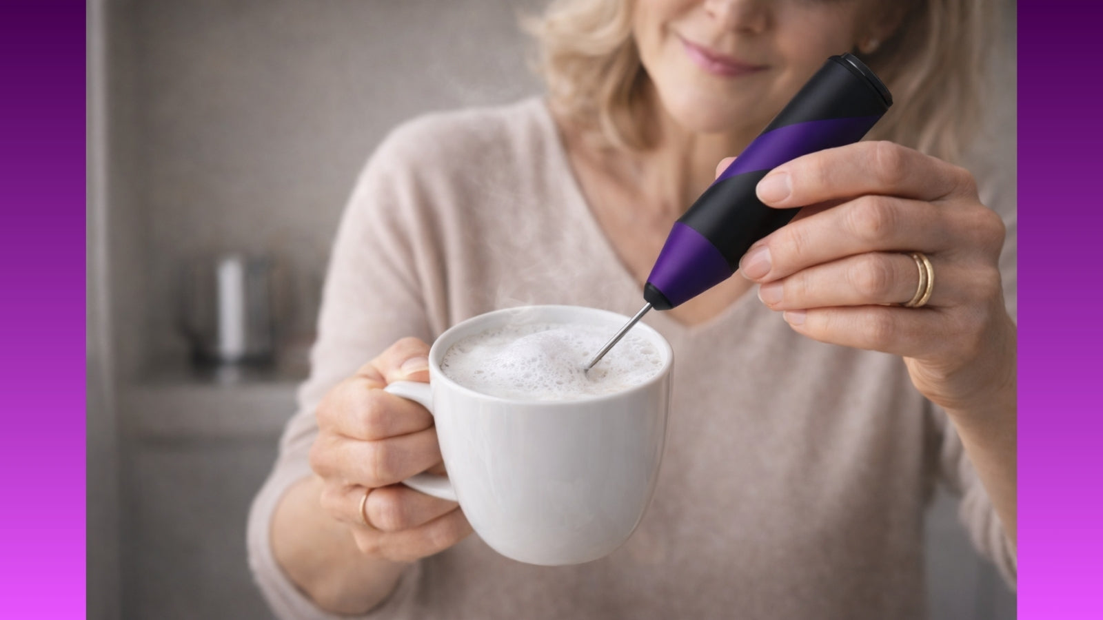 Faites mousser le lait