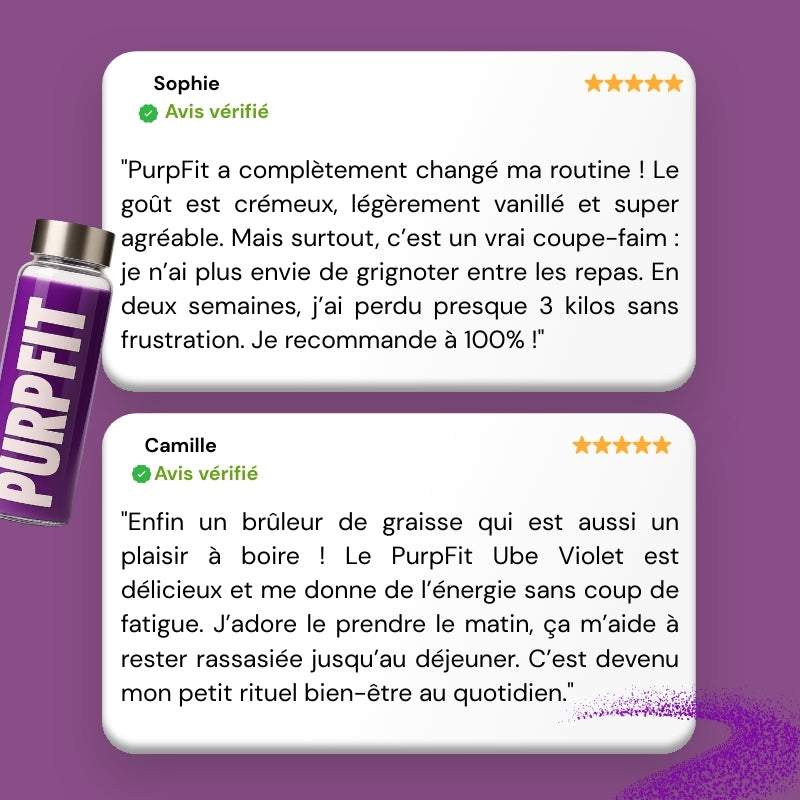 PURPFIT® -  LA BOISSON QUI AFFINE TON CORPS ET BOOSTE TON ÉNERGIE
