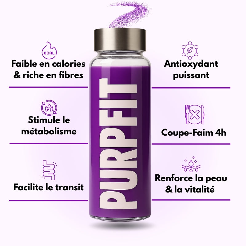 PURPFIT® -  LA BOISSON QUI AFFINE TON CORPS ET BOOSTE TON ÉNERGIE