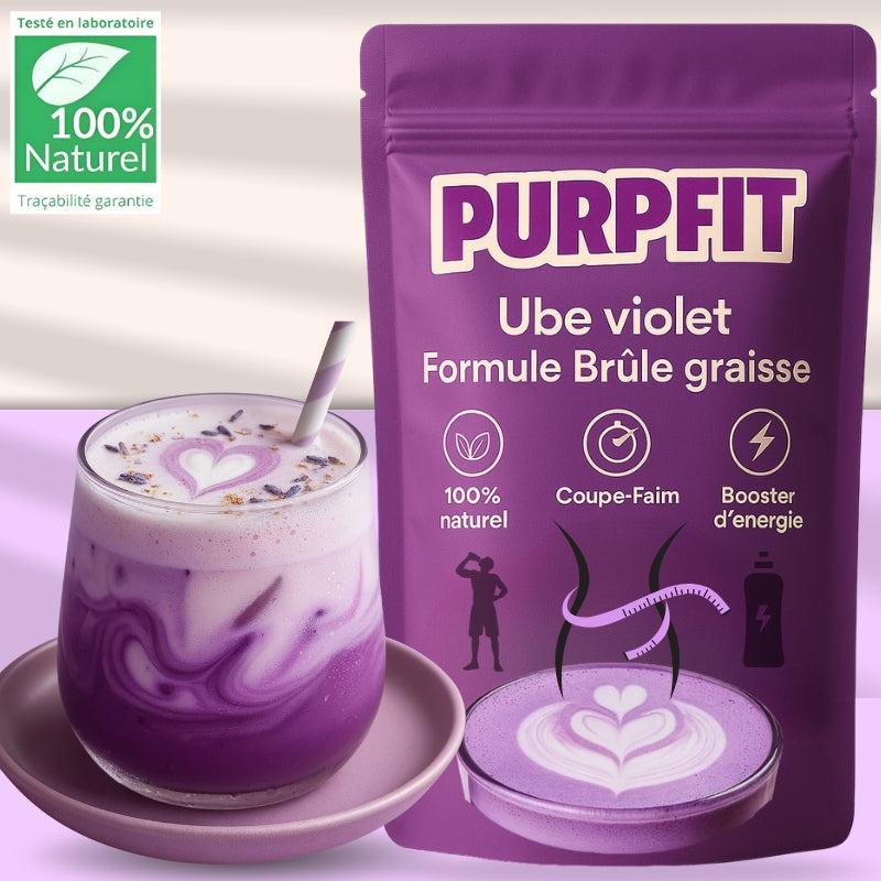 PURPFIT® -  La Boisson à l'Ube qui Affine votre Corps et Donne de l’Énergie