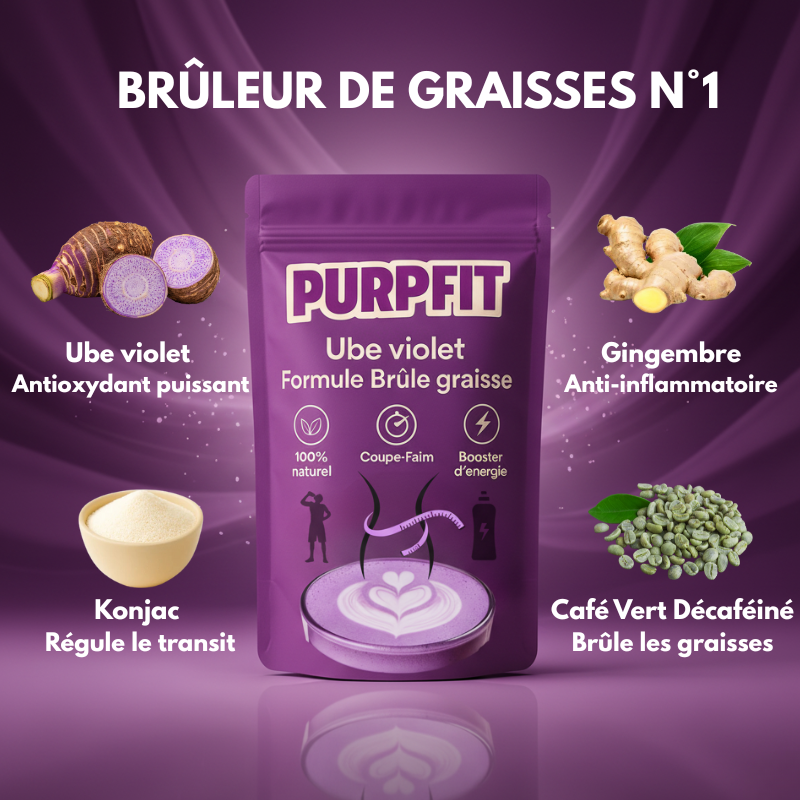 PURPFIT® -  LA BOISSON QUI AFFINE TON CORPS ET BOOSTE TON ÉNERGIE